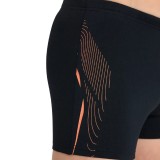 ARENA BOY'S SWIM SHORT GRAPHIC 005546-530 Black Image 2