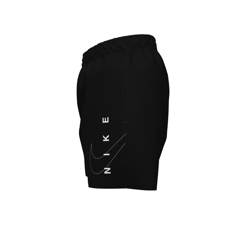 Παιδικό Μαγιό Βερμούδα Μαύρο - Nike Swim Split Logo Lap 4"