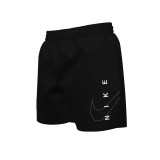 Παιδικό Μαγιό Βερμούδα Μαύρο - Nike Swim Split Logo Lap 4" Εικόνα 