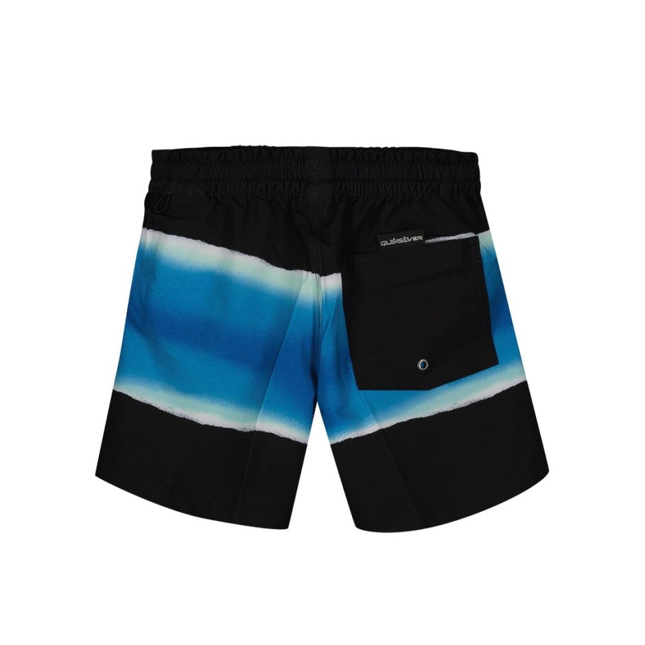 QUIKSILVER SURFSILK AIR-BRUSH 14" Μαύρο