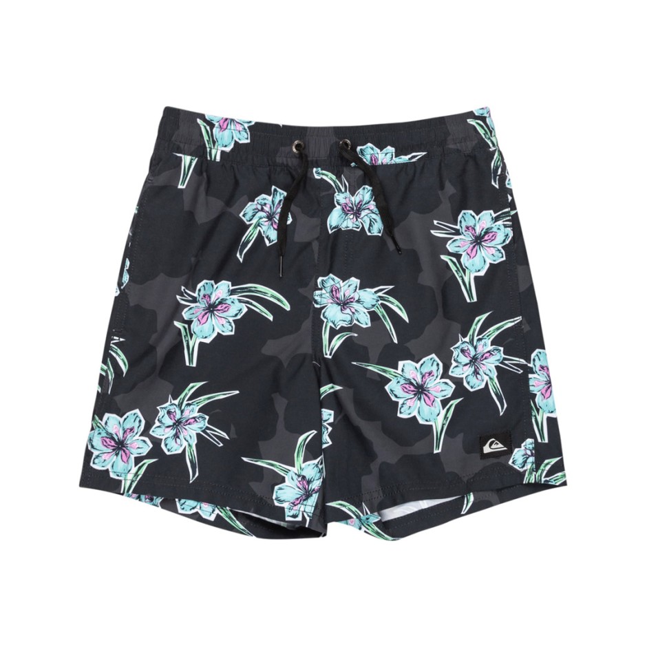 QUIKSILVER EVERYDAY STRAIGHT VOLLEY YTH14 EQBJV03501-KVJ7 Black