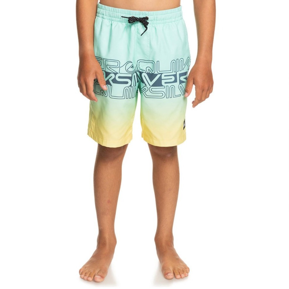QUIKSILVER EVERYDAY WORDBLOCK VL YTH 16 EQBJV03434-GCZ6 Colorful
