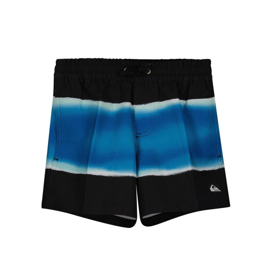 QUIKSILVER SURFSILK AIR-BRUSH 14" Μαύρο