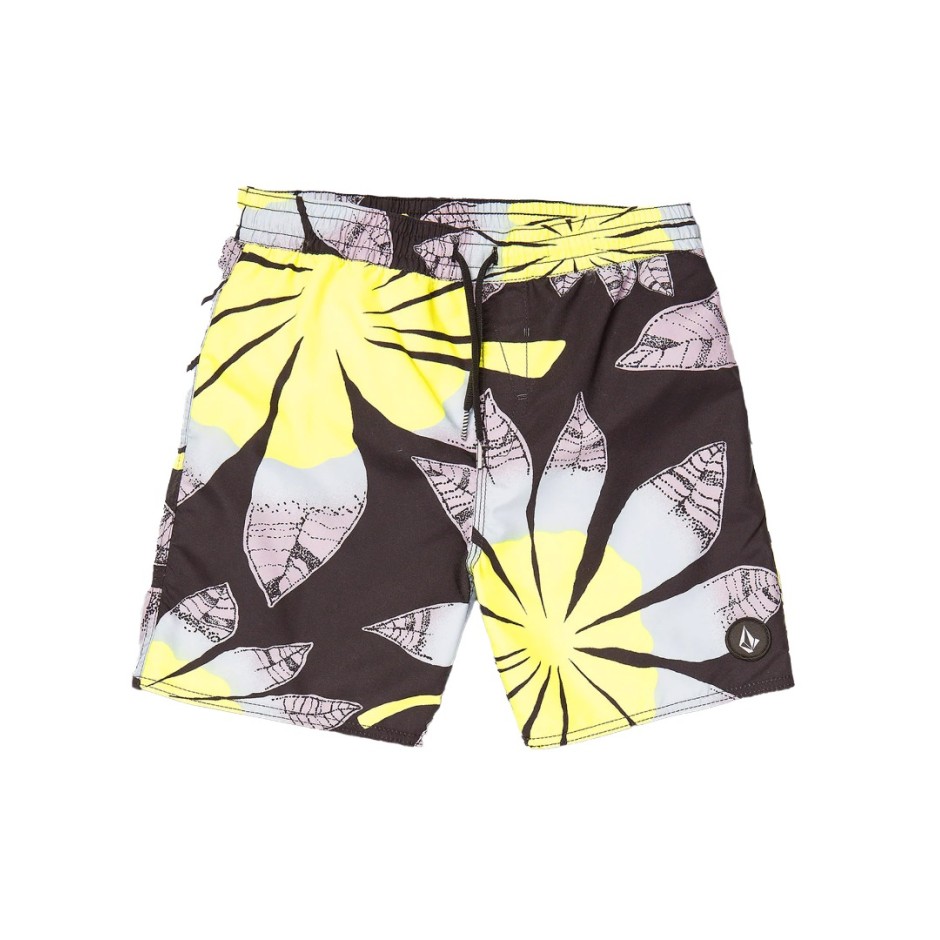 VOLCOM POLY PARTY TRUNK C2512202-BLK Colorful