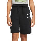 NIKE B NSW SWOOSH FT SHORT CW1026-010 Black Image 