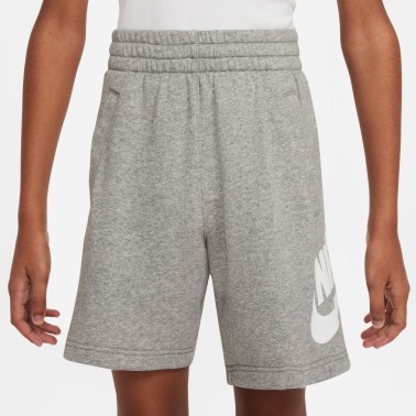Παιδική Βερμούδα Γκρι - Nike Sportswear Club Fleece 