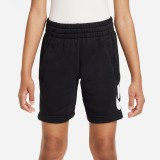 NIKE K NSW CLUB FT SHORT HBR FD2997-010 Black Image 1