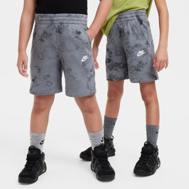 Παιδική Βερμούδα Γκρι - Nike Sportswear Club Fleece