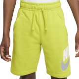 Nike Sportswear Club Fleece Λαχανί - Ανδρική Βερμούδα 