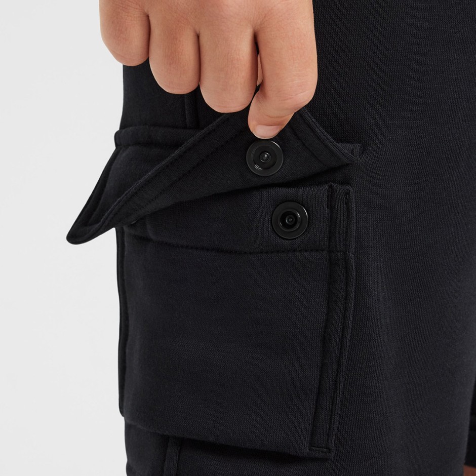 Παιδική Βερμούδα Cargo Μαύρη - Nike Sportswear Fleece