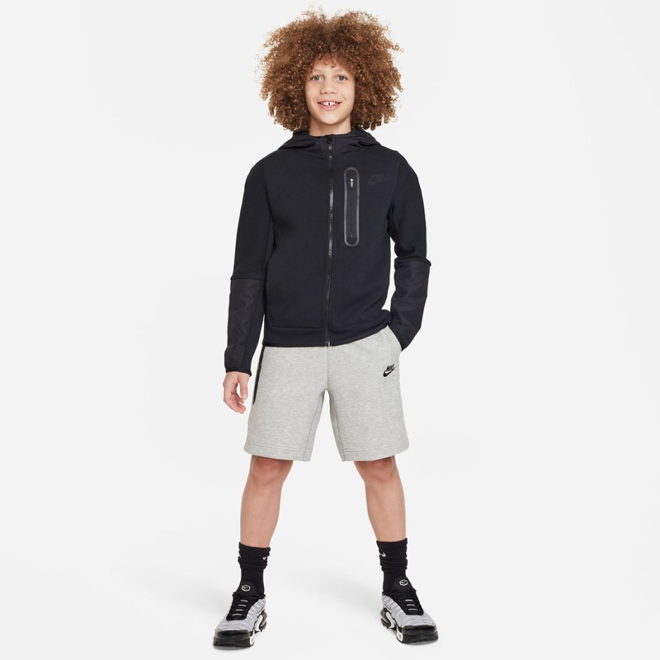 Παιδική Βερμούδα Γκρι - Nike Tech Fleece