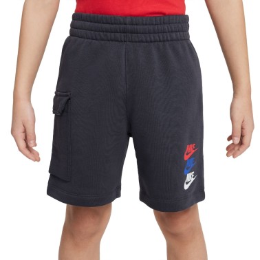 NIKE B NSW SI FLC CARGO SHORT FJ5530-070 Coal