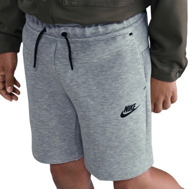 Παιδική Βερμούδα Γκρι - Nike Sportswear Tech Fleece