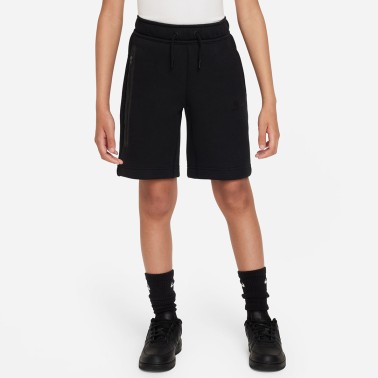 Παιδική Βερμούδα Μαύρη - Nike Tech Fleece