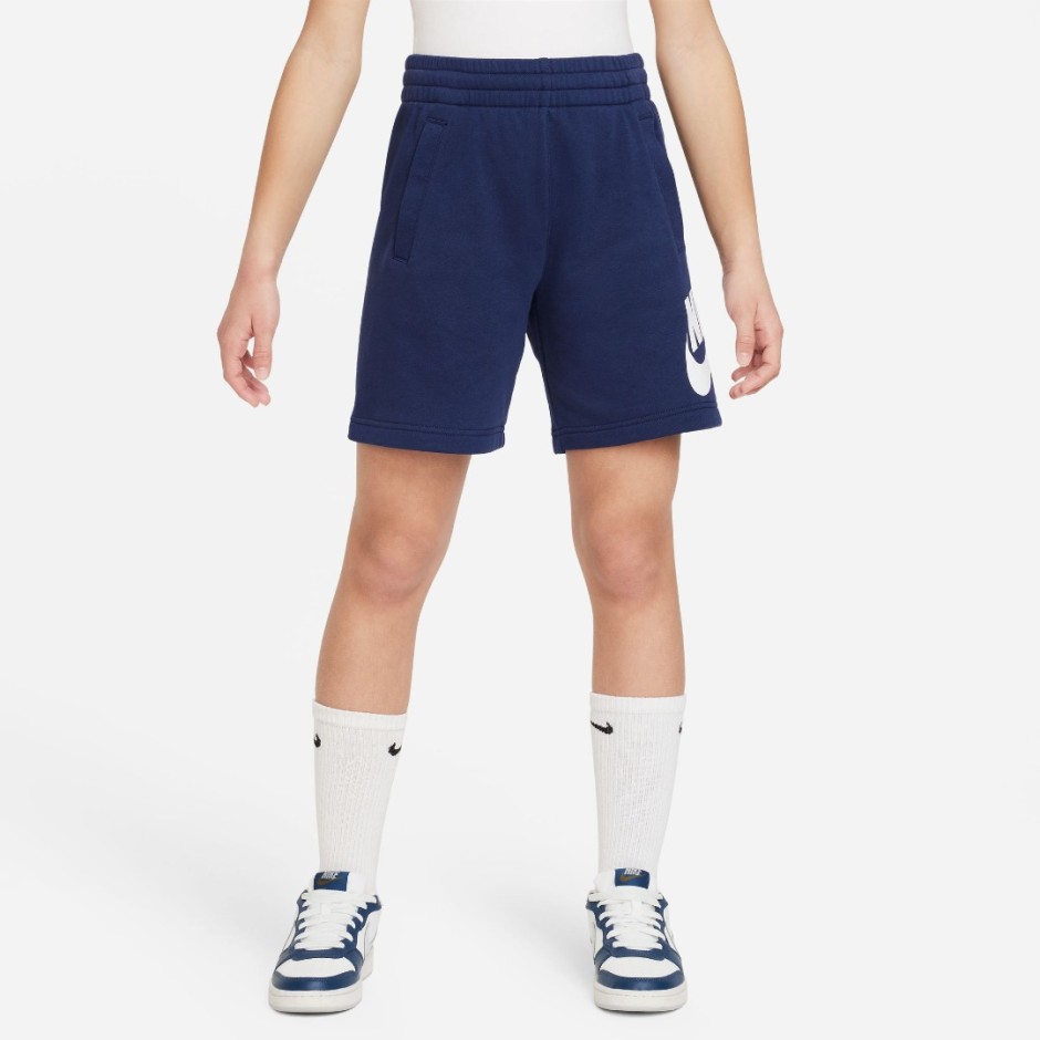 NIKE K NSW CLUB FT SHORT HBR FD2997-410 Blue