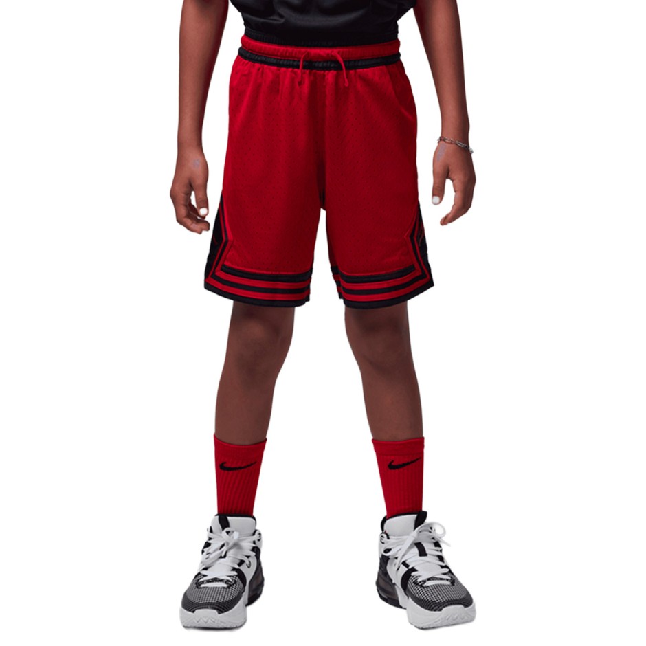Παιδική Βερμούδα Μπάσκετ Κόκκινη - Jordan Sport Dri-FIT Diamond