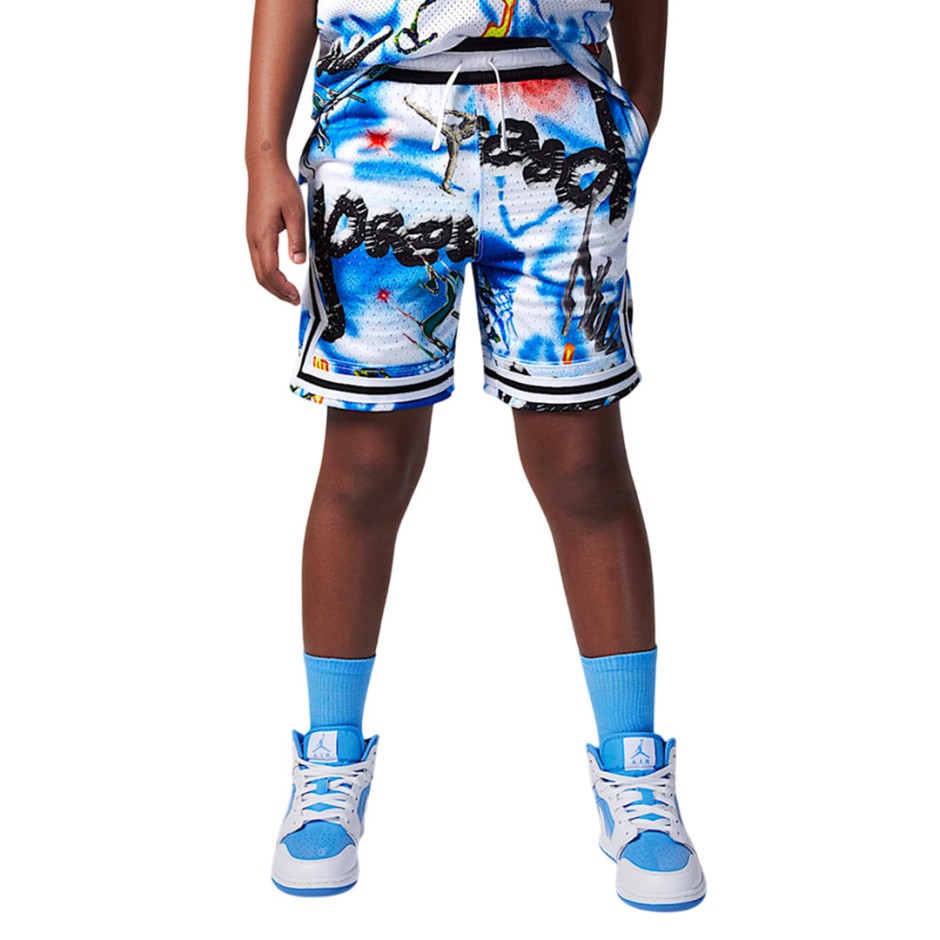 JORDAN MJ AOP SPORT DIAMOND SHORT 95D429-BB6 Royal Blue