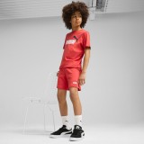 Παιδική Βερμούδα Κόκκινη - PUMA Essentials 2 Colour No.1 Logo Εικόνα 1