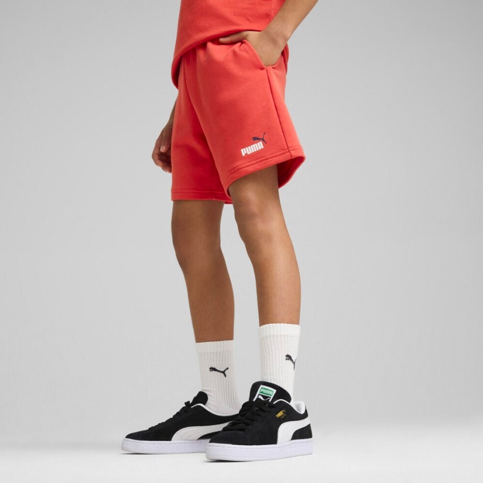 Παιδική Βερμούδα Κόκκινη - PUMA Essentials 2 Colour No.1 Logo