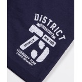 DISTRICT75 BOYS' SHORT PANTS 120KBVE-737 Blue Image 1