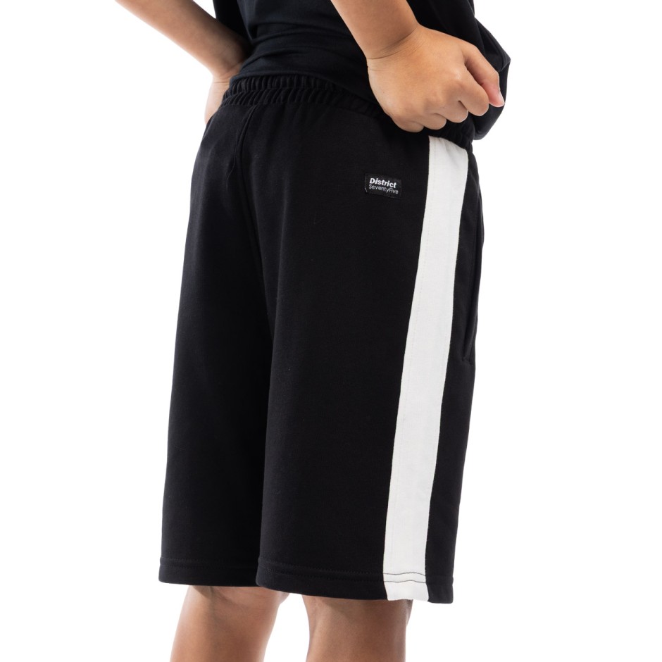Παιδική Βερμούδα Μαύρη - District75