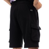 Παιδική Βερμούδα Cargo Μαύρη - District75 Εικόνα 2
