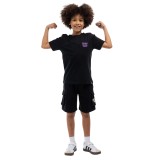 Παιδική Βερμούδα Cargo Μαύρη - District75 Εικόνα 4