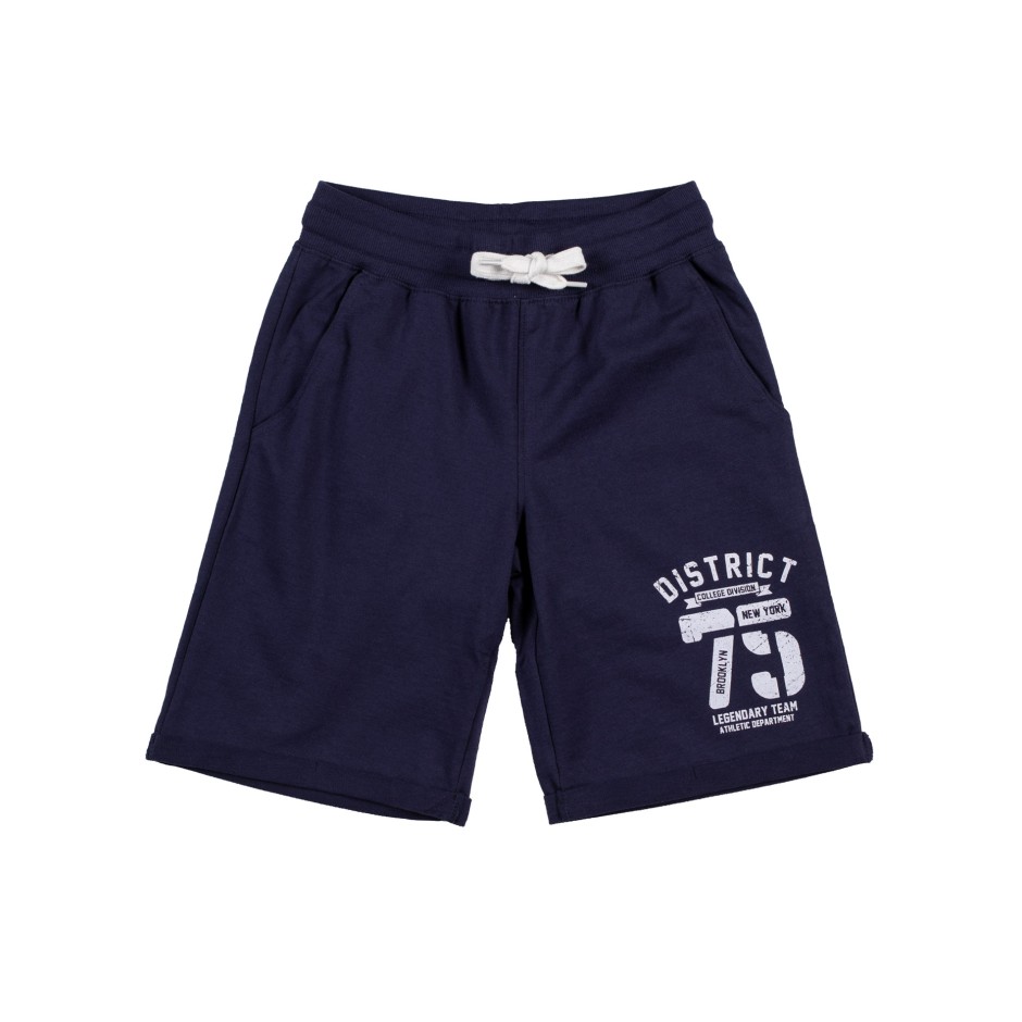 DISTRICT75 BOYS' SHORT PANTS 120KBVE-737 Blue