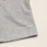 GSA SPORT LOGO SHORTS
(UNBRUSHED) 28-3407-05. GRAY MEL. Γκρί Εικόνα 1