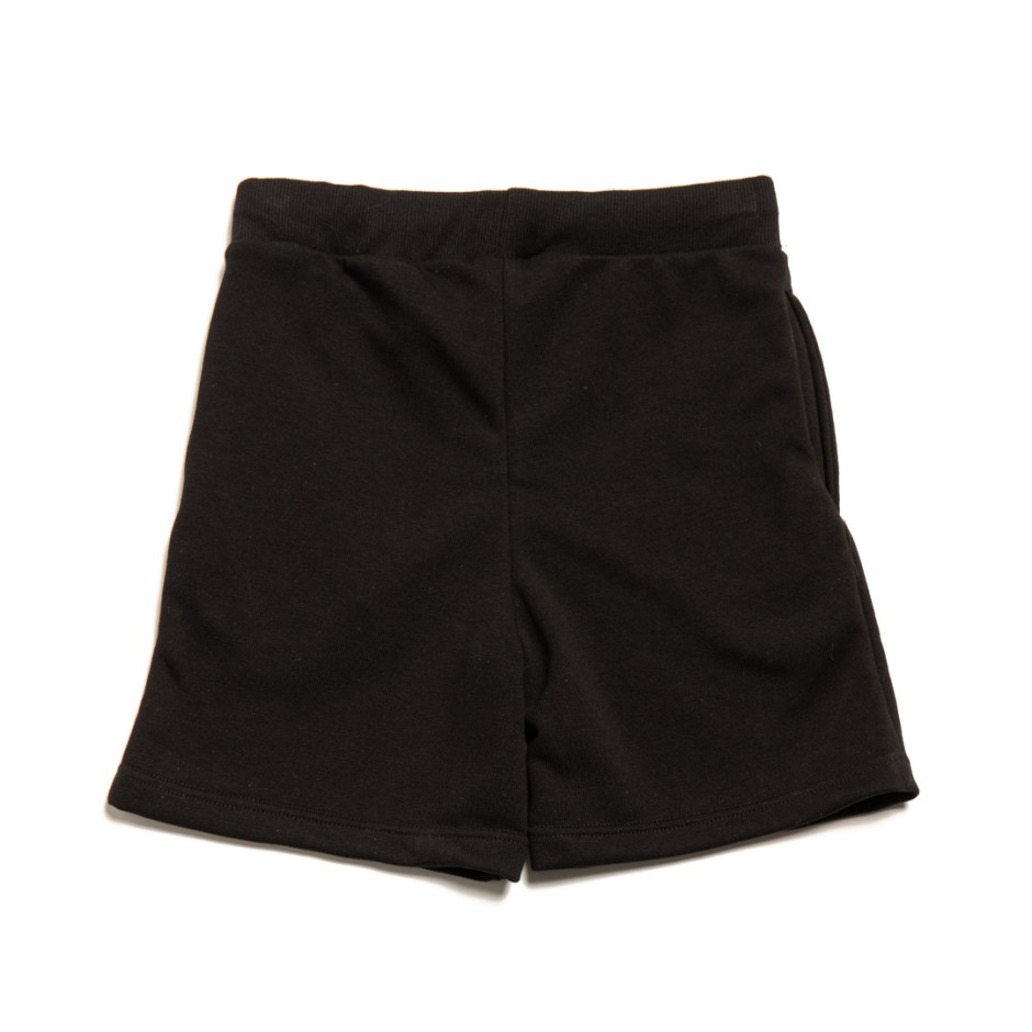 GSA SPORT LOGO SHORTS
(UNBRUSHED) 28-3407-01. BLACK Black