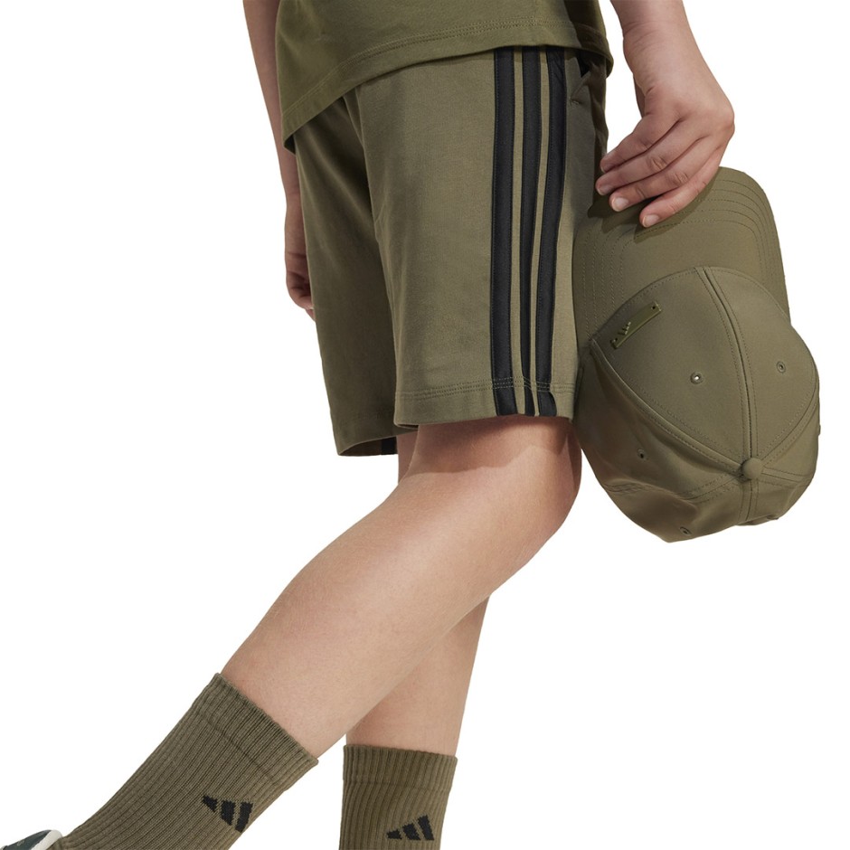 Παιδική Βερμούδα Λαδί - adidas Sportswear Essentials