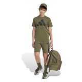 adidas sportswear J 3S KN SH 210 JD6495 OLIVE Image 3