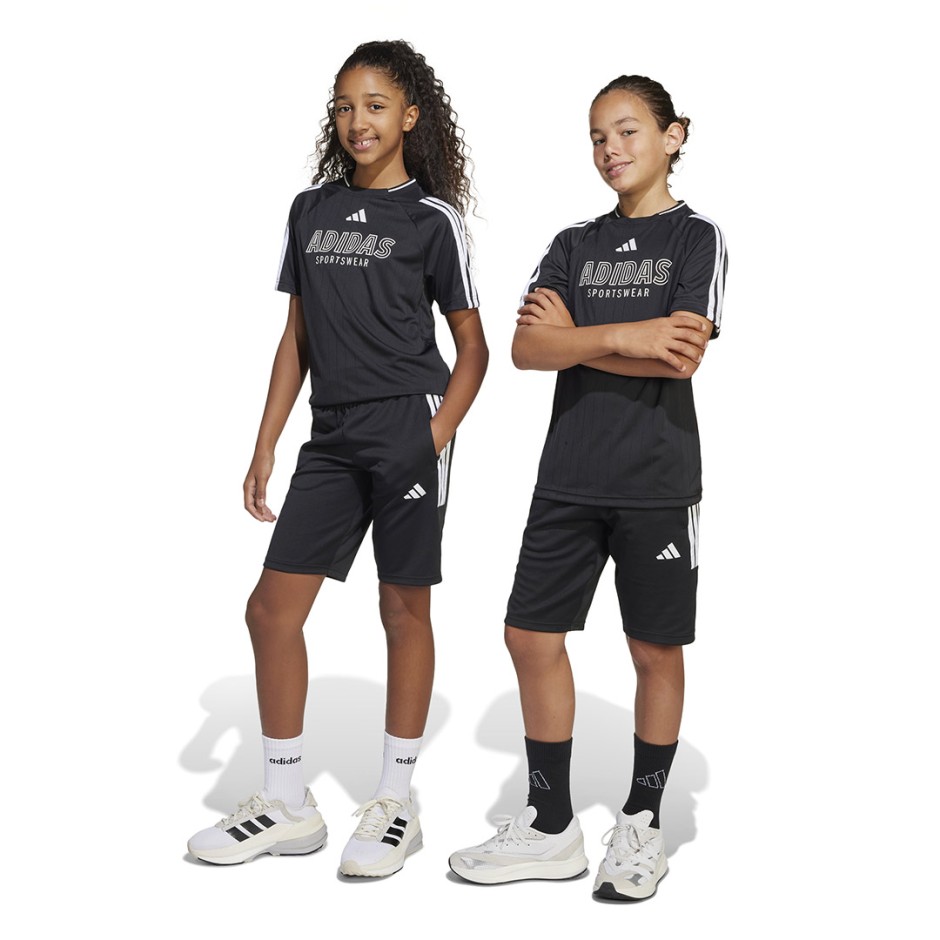 Παιδική Βερμούδα Μαύρη - adidas Sportswear House Of Tiro