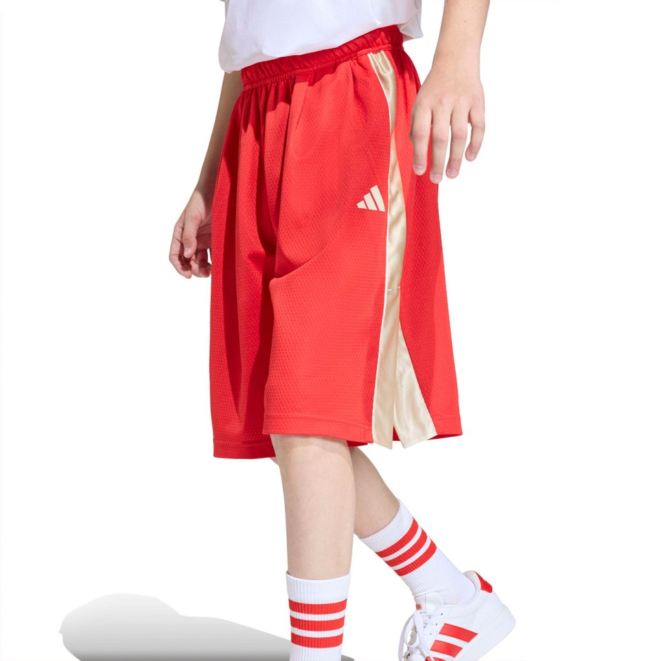 Παιδική Βερμούδα Κόκκινη - adidas Sportswear Stadium Mesh