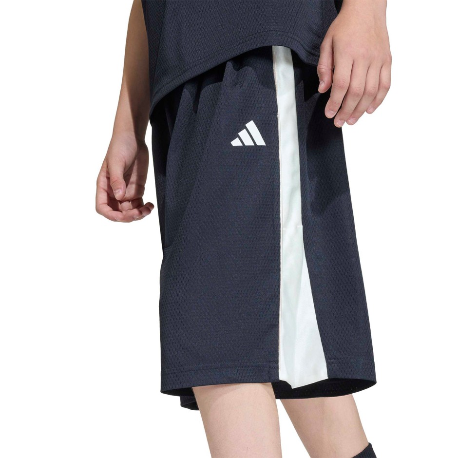 Παιδική Βερμούδα Μαύρη - adidas Sportswear Stadium Mesh
