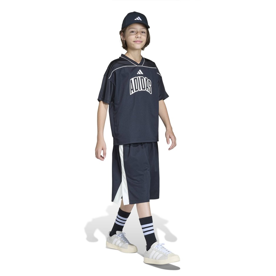 Παιδική Βερμούδα Μαύρη - adidas Sportswear Stadium Mesh