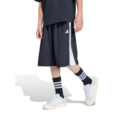 Παιδική Βερμούδα Μαύρη - adidas Sportswear Stadium Mesh