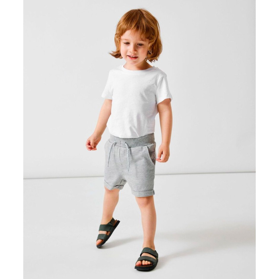 NAME IT  NKMVERMO LONG SWE SHORTS UNB 13201050-GREY MELANGE Grey