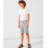 NAME IT  NKMVERMO LONG SWE SHORTS UNB 13201050-GREY MELANGE Grey Image 3