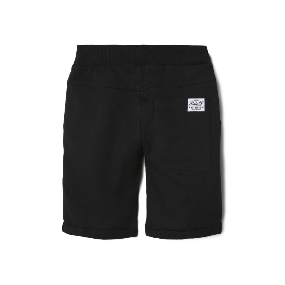 NAME IT  NKMVERMO LONG SWE SHORTS UNB 13201050-BLACK Black