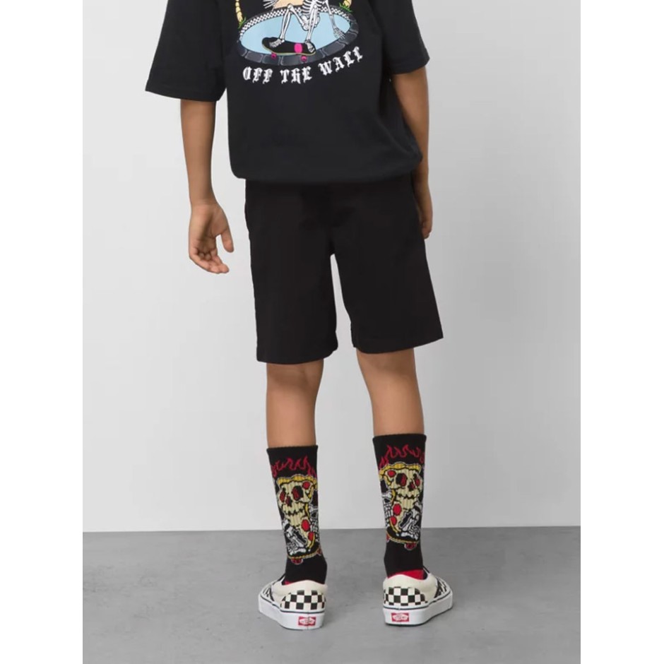 VANS RANGE ELASTIC WAIST SHORT II BOYS VN0A7SHEBLK-BLK Black