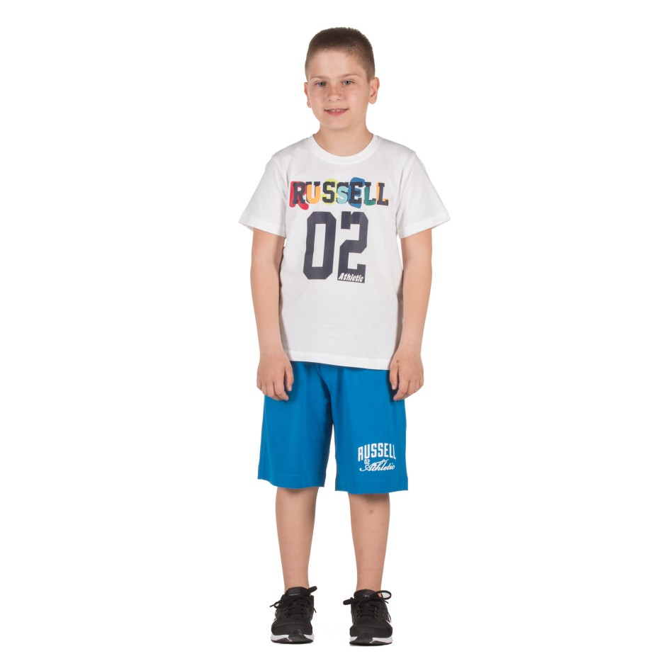 Russell Athletic KIDS' SHORTS A9-913-1-177 Royal Blue