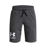 UNDER ARMOUR BOYS RIVAL TERRY SHORT 1383135-025 Grey Image 