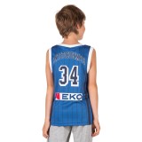 GSA GAME SHIRT ANNIVERSARY UNIFORM KID-34 GIANNIS ANTETOKOUNMPO 17-93067-ROYAL Ρουά Εικόνα 0