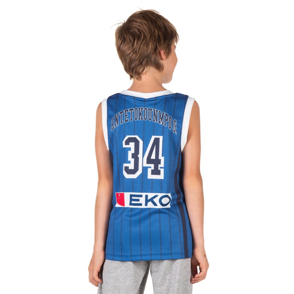 GSA GAME SHIRT ANNIVERSARY UNIFORM KID-34 GIANNIS ANTETOKOUNMPO 17-93067-ROYAL Ρουά