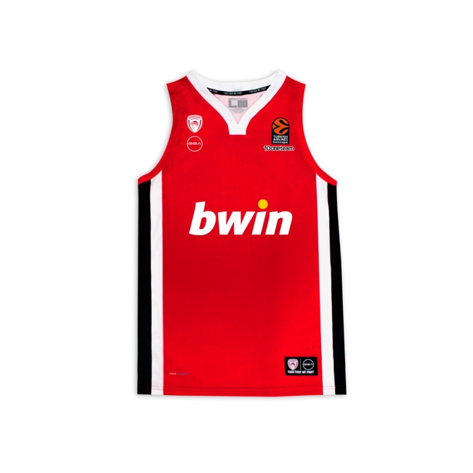 GSA KIDS OFFICIAL OLYMPIACOS DORSEY 174731105001-2-RED Red