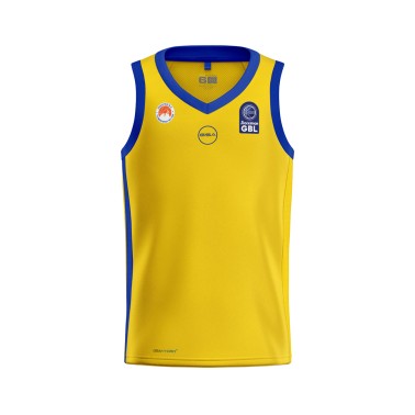 Official Kids' Basketball Jersey Yellow - GSA Peristeri B.C. 25/26