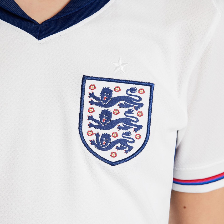Παιδική Εμφάνιση Ποδοσφαίρου Λευκή - Nike England 2024 Stadium Home
