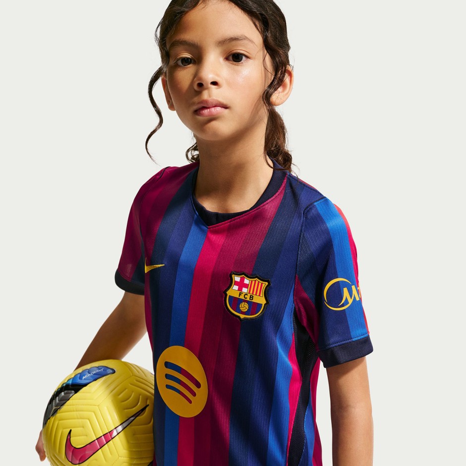 Παιδική Εμφάνιση Ποδοσφαίρου Μπορντό - Nike FC Barcelona 2026/27 Stadium Home