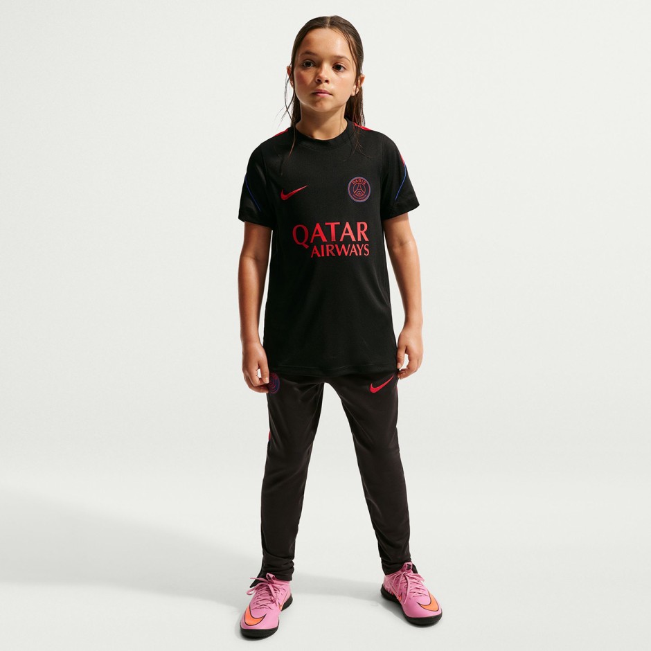 Παιδική Εμφάνιση Ποδοσφαίρου Μαύρη - Nike Paris Saint-Germain Strike